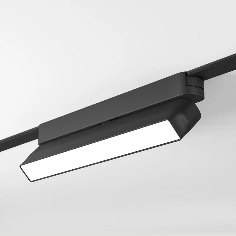 Светильник трековый Air Linear 2700-6500 9Вт 2700-6500К IP20 48В DC 230х26х60мм RA90 120град. со светодиодом алюм. черн. DENKIRS 723286