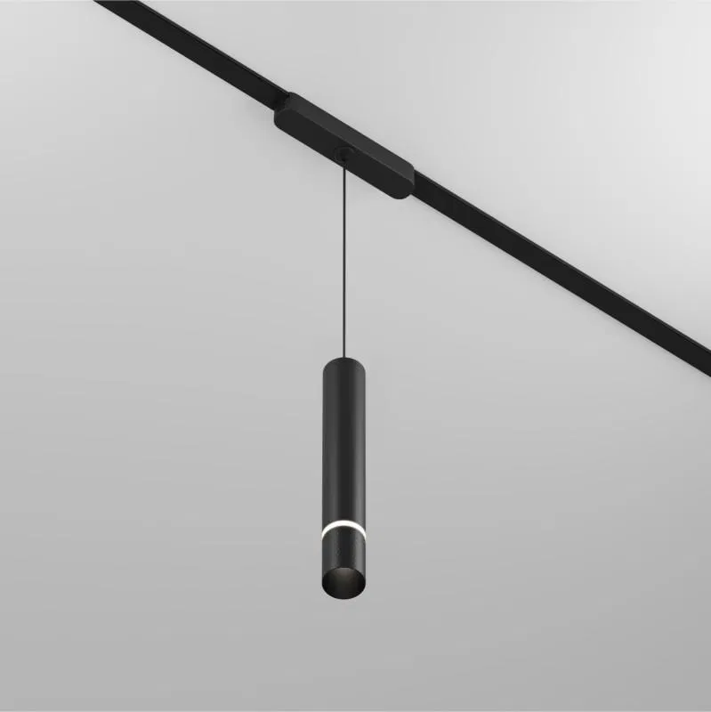 Светильник трековый Air Hang 2700-6500 5Вт 2700-6500К IP20 48В DC 35х257мм RA95 24град. со светодиодом алюм. черн. DENKIRS 723288
