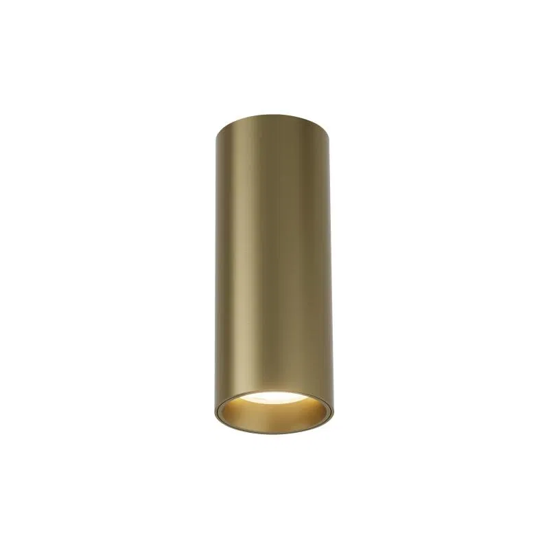 Светильник SHINE TUBE 7Вт 3000К IP20 45х115 RA90 накладной со светодиодом алюм. сатинированная латунь DENKIRS 764384
