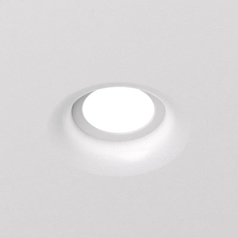 Светильник точечный INVIZ 9Вт GU10 IP20 LED встраив. для натяжных ПВХ потолков ABS-пластик бел. DENKIRS 766967