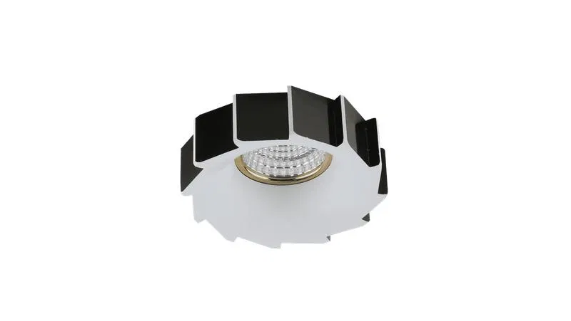 Рамка NC1913-BK+W MR16 (HILL2-BW) встраив. черн./бел. DesignLed 00-00002234