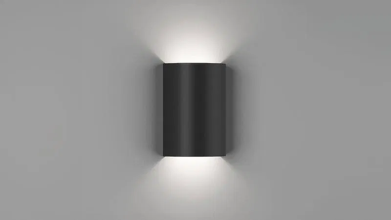 Светильник настенный TUBE GW-6805-6-BL-WW 6Вт 3000К IP54 черн. DesignLed 00-00002398