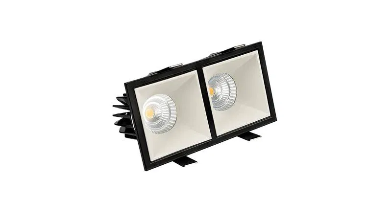 Рамка на светильник IMD DA2000CS двойн. черн. DesignLed 00-00003576