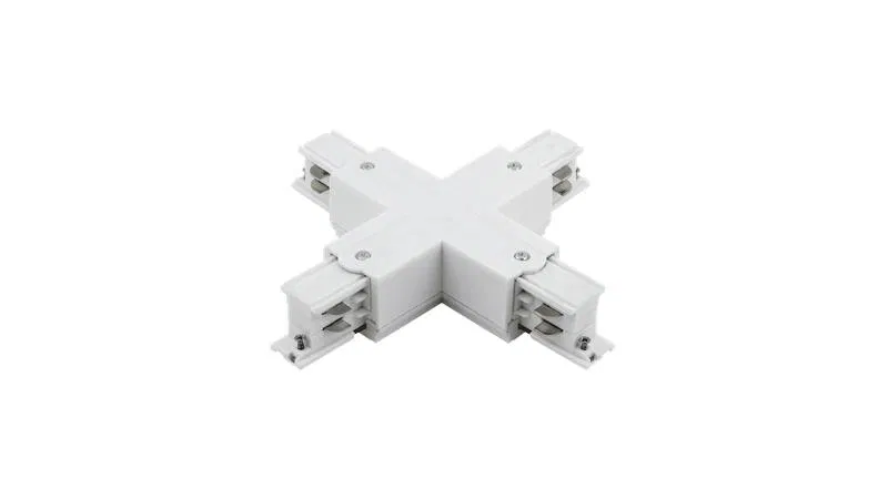 Коннектор "X" для трековых систем бел. DesignLed 00-00005447