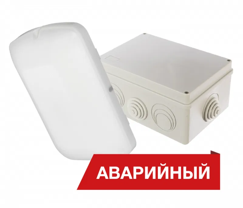 Светильник светодиодный Луна Eco Box 25/2900 25Вт 4000К IP65 2900лм 80Ra Кп<5 аварийный Diora DLEcoB25-A-4K-A