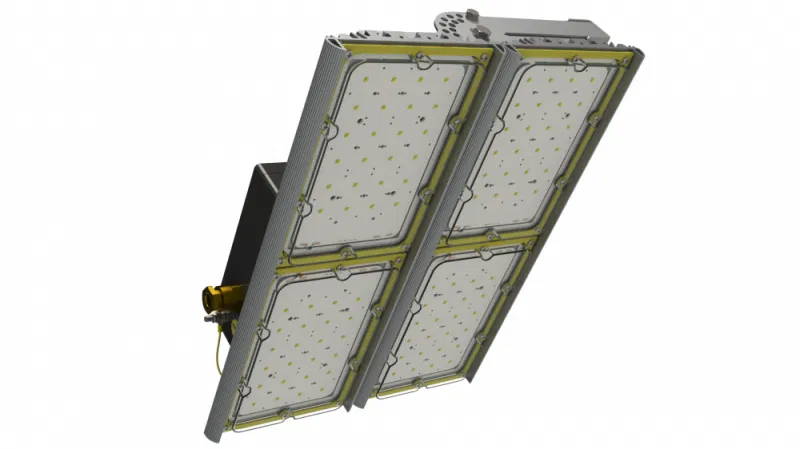 Комплект светильников светодиодных двойн. Unit Ex 150/17000 К10 300Вт 3000К IP66 34000лм 0.98PF 70Ra Кп<1 лира (уп.2шт) Diora DUEx150K10-3K-L-2Kt