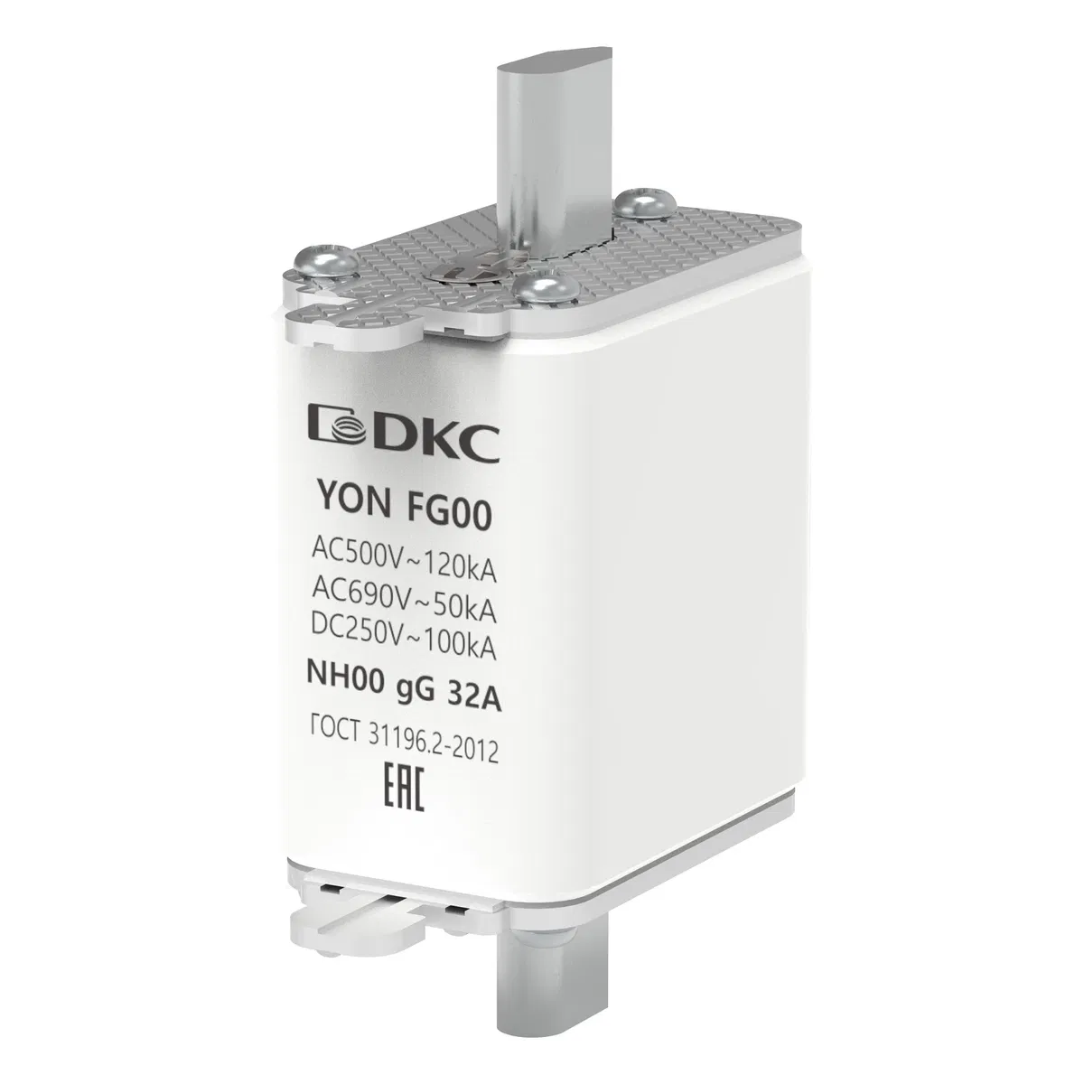 Предохранитель YON ножевого типа FG00 с одинарной индикацией 32А 1FG00-0032 DKC