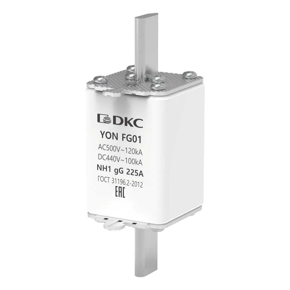 Предохранитель YON ножевого типа FG1 с одинарной индикацией 225А 1FG01-0225 DKC