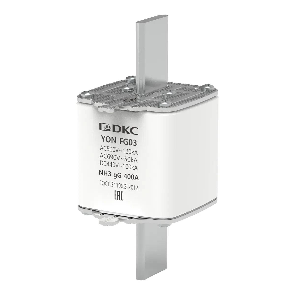 Предохранитель YON ножевого типа FG3 с одинарной индикацией 400А 1FG03-0400 DKC