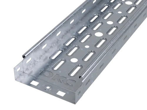 Лоток перфорированный 150х50 L 3000 толщ. 1,5 мм, RAL 3526315RAL5003 DKC