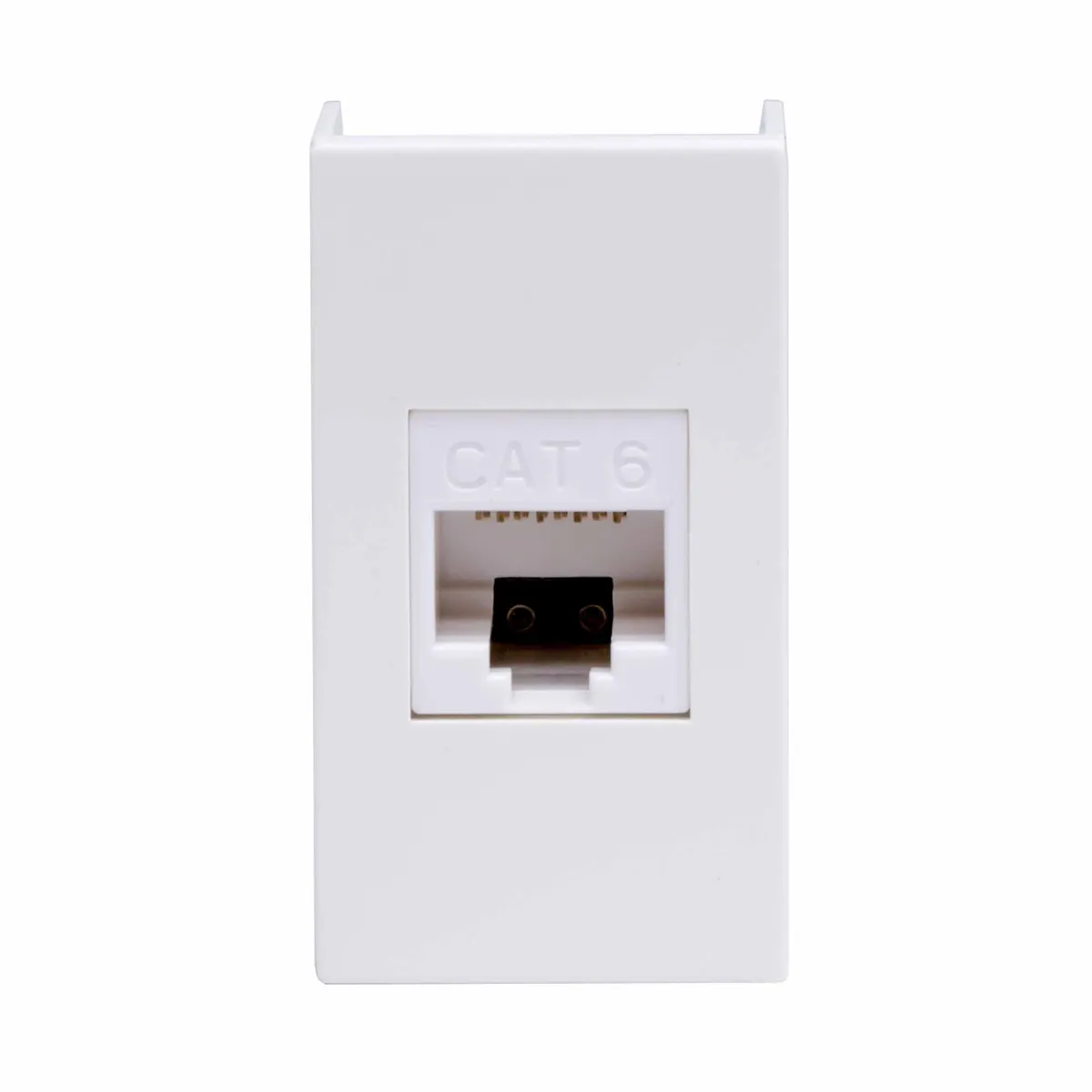 Компьютерная розетка RJ-45, кат. 6А, 8P8C, ЭУИ Вива (Viva), белая, 1модуль 45078 DKC