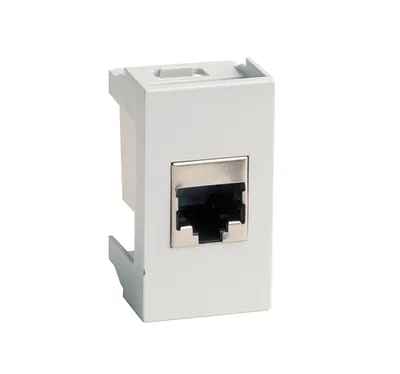 Розетка RJ-12, ЭУИ Вива (Viva), 1 мод., серая 45118 DKC