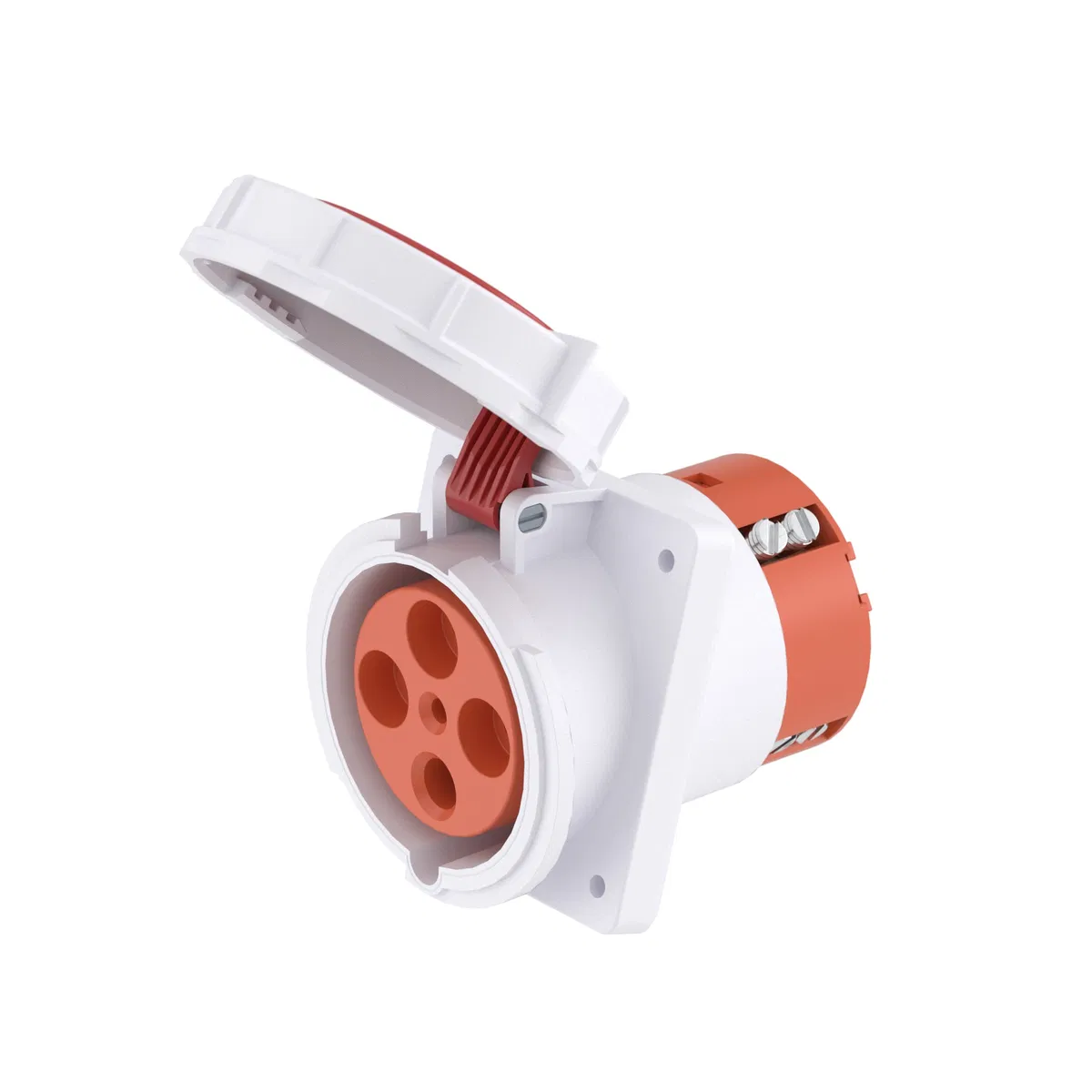 Розетка панельная с наклоном PAS IP67 63A 3P+E 400В DIS4156366 DKC