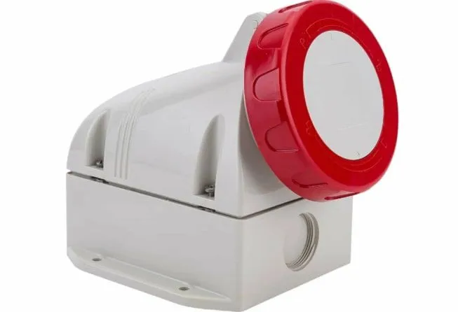 Розетка настенная артикул DIS5183256T IP67 32A 3P+E 400В DIS5183256TS DKC