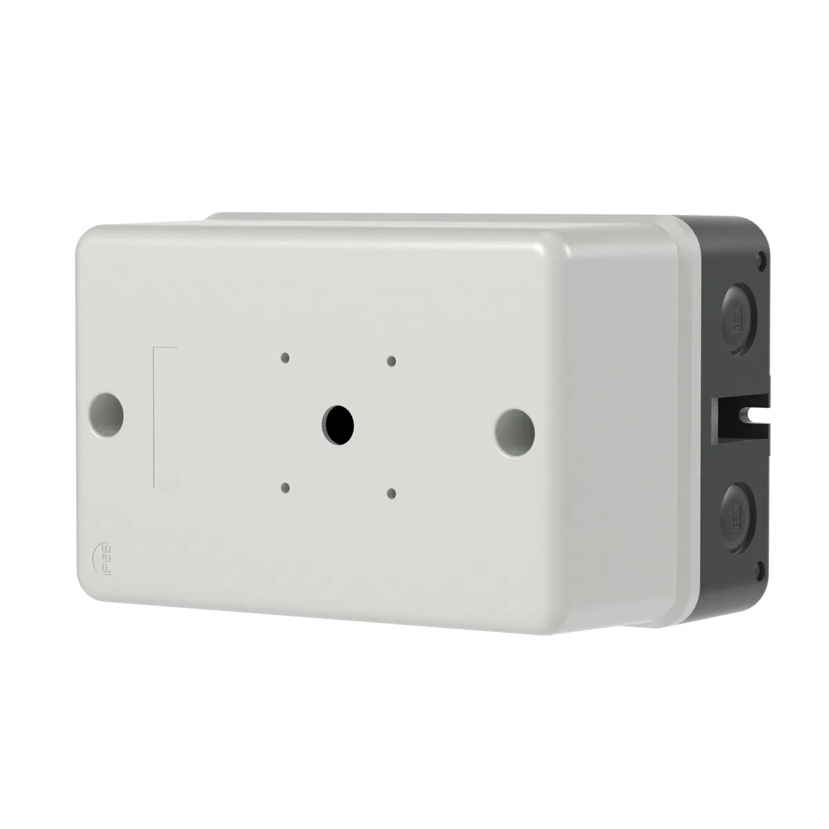 Пластиковый бокс для DMP32 с красной ручкой типа IP65 кабельные вводы 2хM25 сверху и снизу, 2хM20 с тыльной стороны DMP32ENC-SM-YR DKC