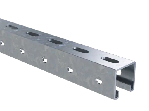 С-образный профиль 41x41, L350, толщ.2,5 мм, нержавеющая сталь AISI 304 IBPM41035C DKC