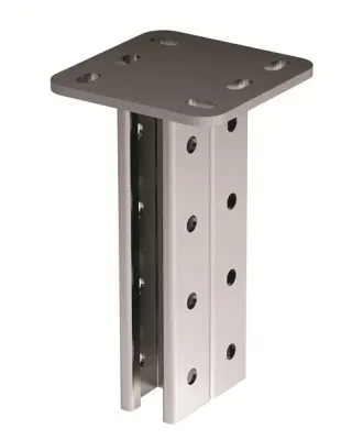 Вертикальный подвес двойной 41х41, L400, INOX 304 IBSD4104C DKC