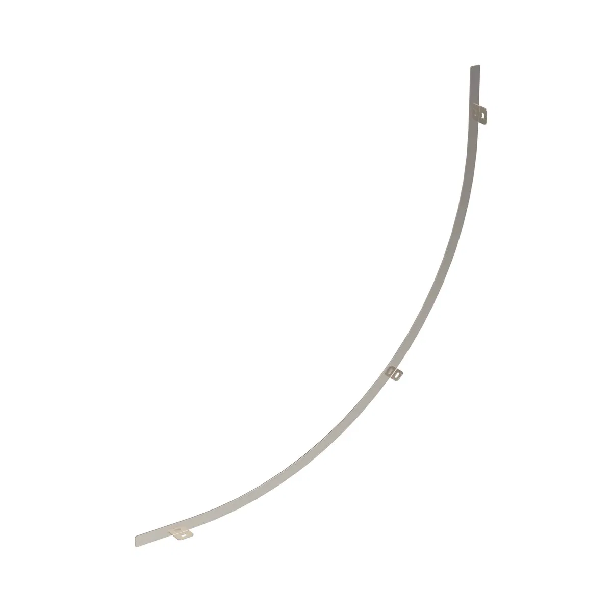 Перегородка SEP для вертикального внутреннего лестничного угла 90° H100, R300, AISI 304, в комплекте с крепежными элементами необходимыми для монтажа ILC91030KC DKC