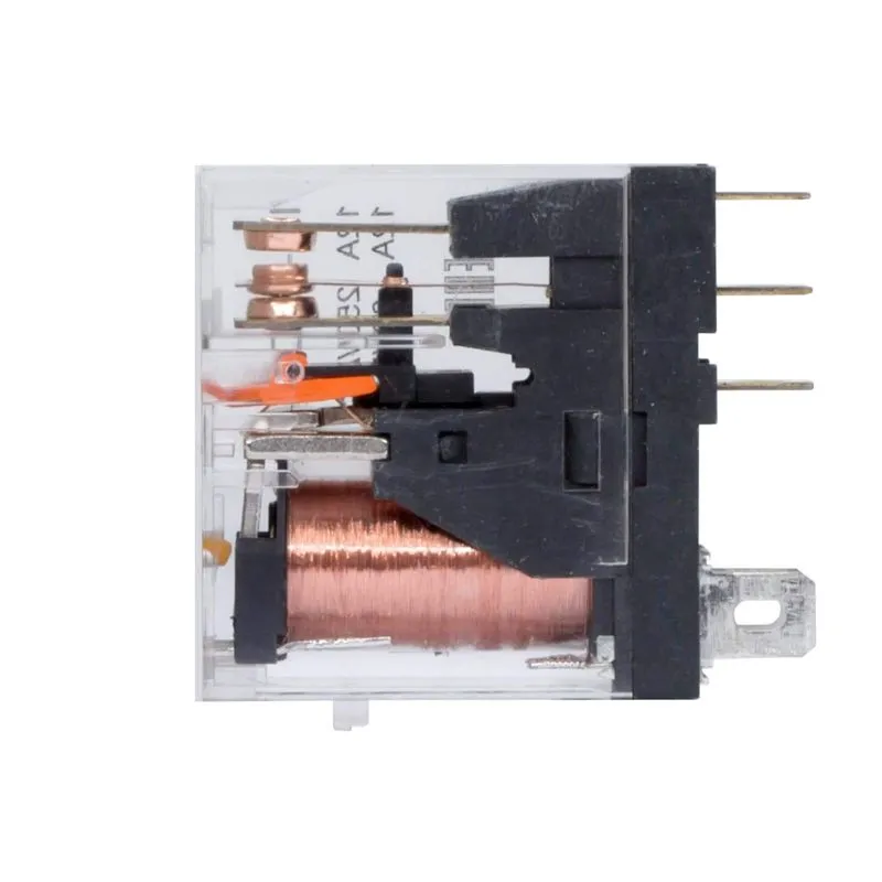 Реле миниатюрное промышленное, 1CO, ком. ток 12А, AgSnO2, напряжение 24V DC, опция: светодиод IR-24DC-1CO DKC