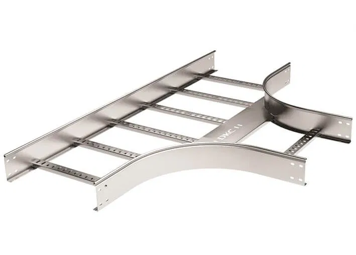 Ответвитель Т 50х300 R-300 лонжерон 1.5мм в компл. с крепежн. элемент. и соед. пластинами гор. оцинк. DKC LIT5303KHDZ