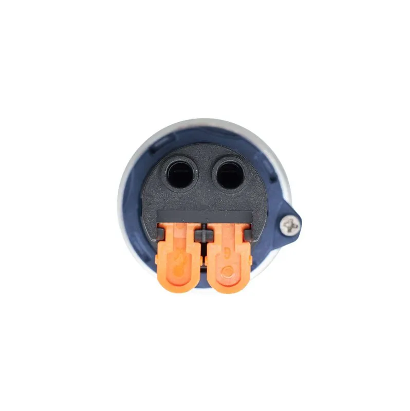 Индикатор сигнальный со встроен. диодом 9-24В зажим Plug-In алюм. зел. DKC M22L-F24GAP