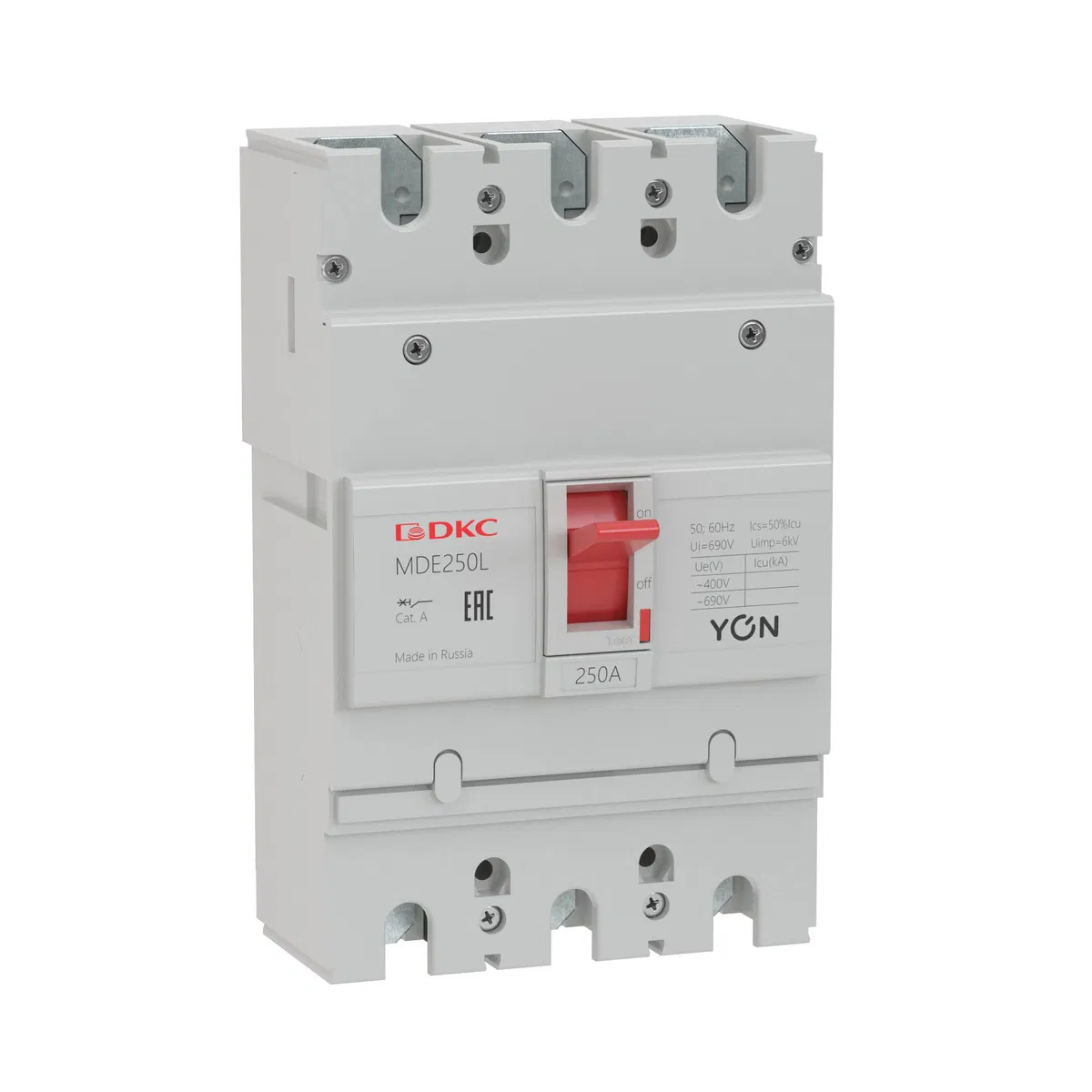 Авт. выкл. YON MDE250N250 3P 250А 25kA DKC