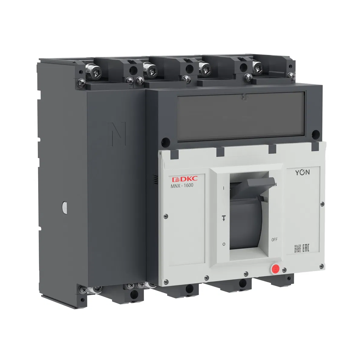 Авт. выкл. пост. тока YON pro MNX1600M 4P 1000A 70kA при DC1000V расц. TMD DC MNX1600M4DTMD1000 DKC