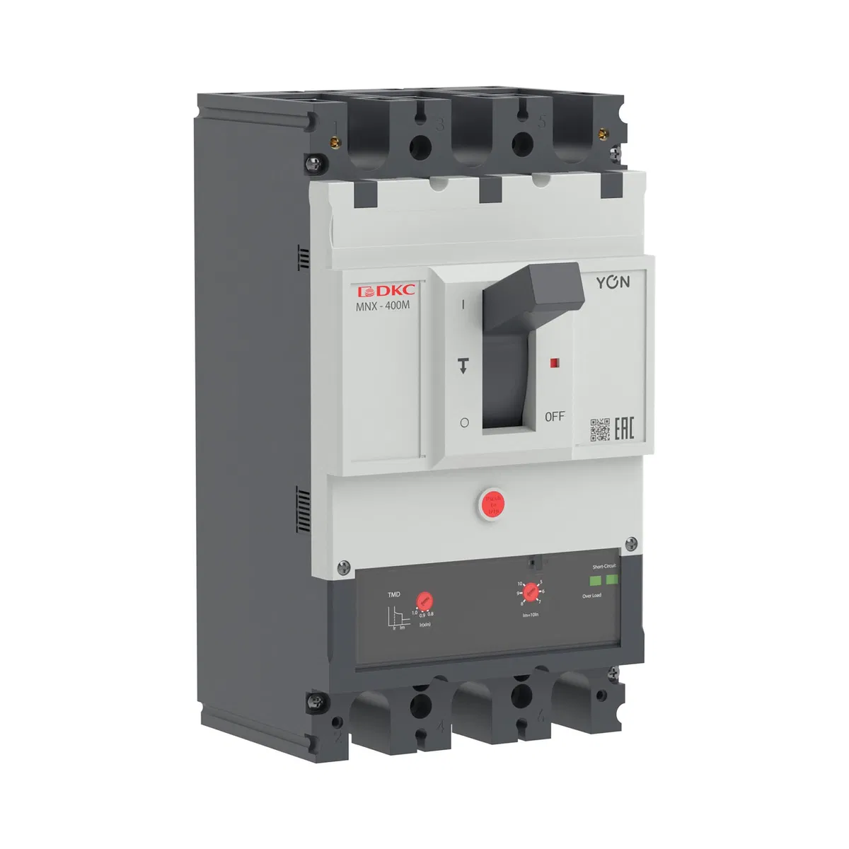 Авт. выкл. пост. тока YON pro MNX400M 3P 320A 85kA при DC750V расц. TMD DC MNX400M3DTMD0320 DKC