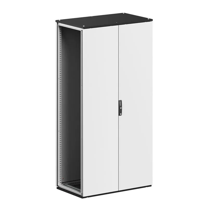 Корпус напольный CQE N 1600х1200х600мм с двустворчат. дверью и с задн. панелью собран. RAM block DKC R5CQEN16126A