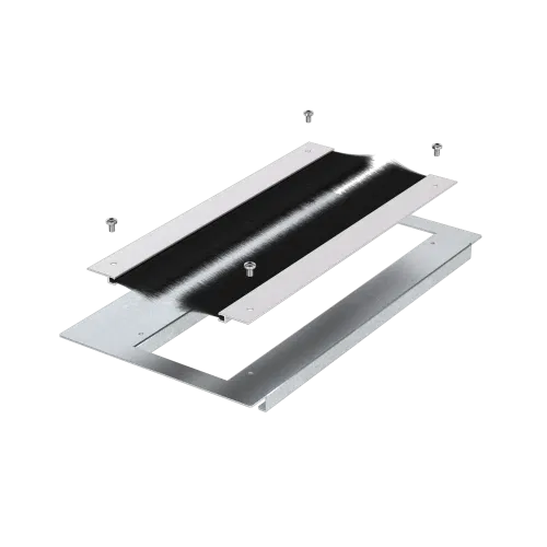 Пластина для глубины 400, с щеткой RAM block R5DSH4 DKC