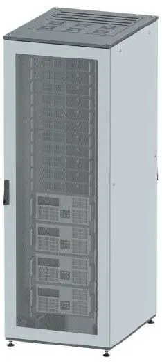 Шкаф разобранный напольный 19'' IT-CQE 42U 600х2000х600, двери перф/перф, RAL7011/7035 R5IT4266PF DKC