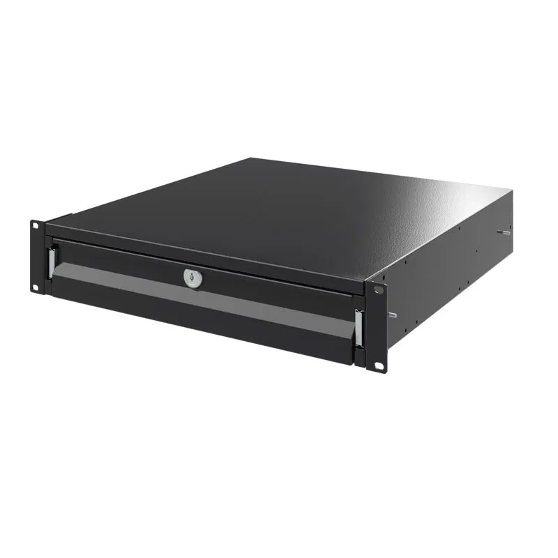Ящик выдвижной 19" 2U, глубина 300мм, RAL9005 R5ITCPD2HEB DKC