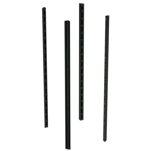 Стойки вертикальные для 19" IT-CQE, В=1800мм, 4шт, RAL9005 R5KMN18B DKC