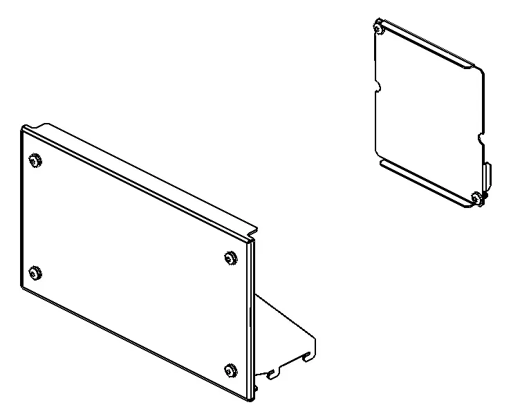 Комплект заглушки блока 3M2 R5M2W3M2BS DKC