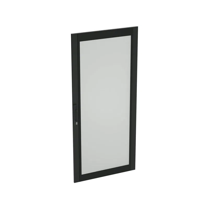 Дверь со стеклом IT-CQE 2200х600 RAL9005 DKC RBITCPGL2260