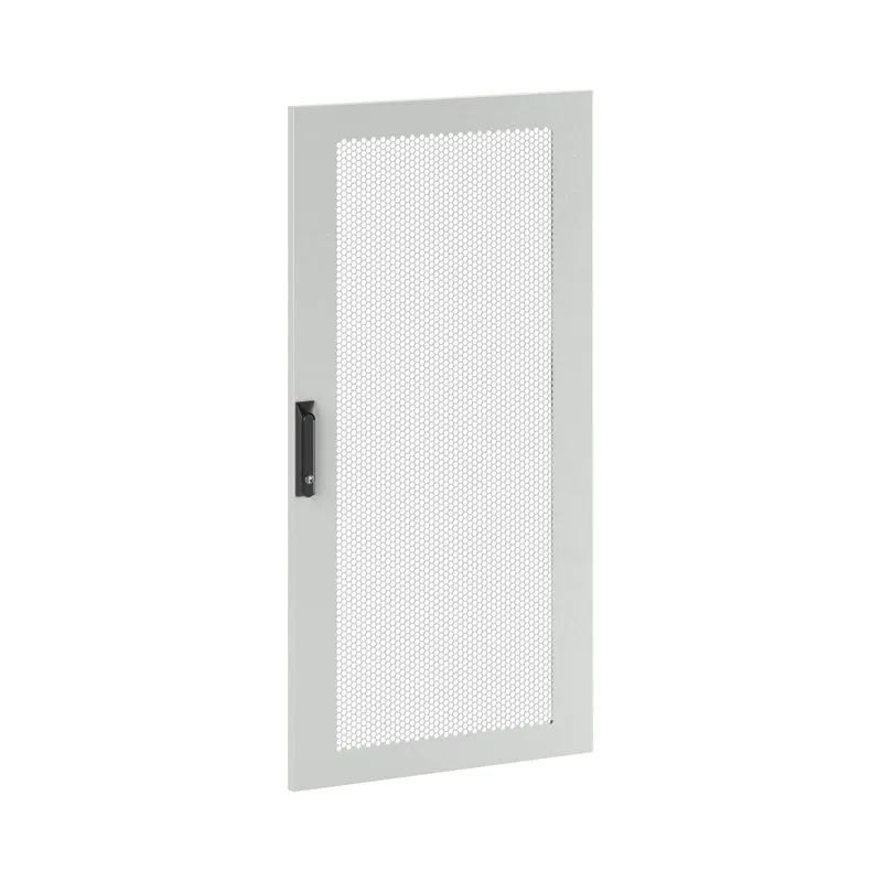 Дверь одностворчатая для IT-CQE 1800х800 перфорир. RAL7035 DKC RGITCPMS1880