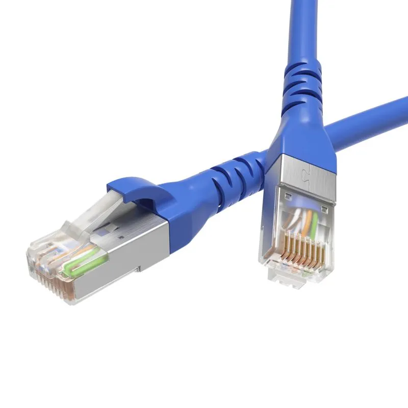 Патч-корд экранированный CAT5E F/UTP 4х2, LSZH, синий, 1.5м RN5EFU4515BL DKC