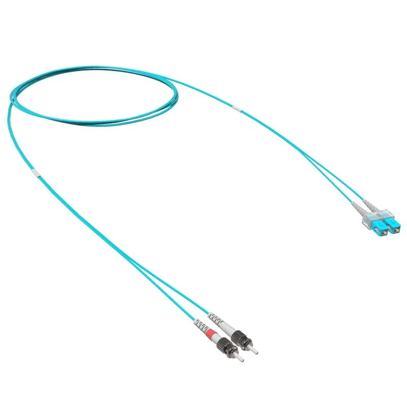 Шнур оптический коммутационный переходной Duplex SC-UPC/ST-UPC 50/125 OM3 20м DKC RNPC53DCS20