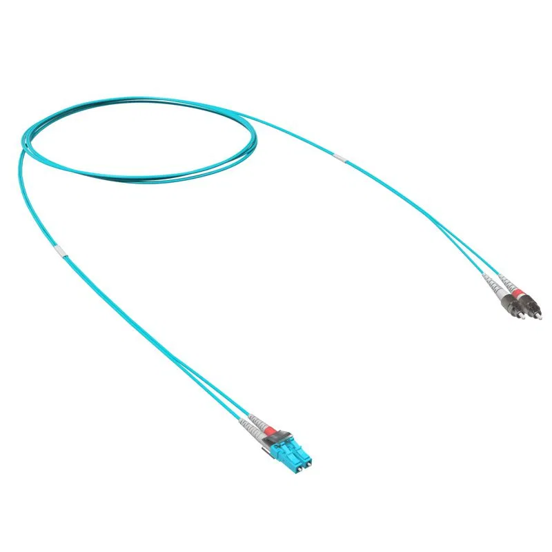 Шнур оптический коммутационный переходной Duplex LC-UPC/FC-UPC 50/125 OM3 1м DKC RNPC53DFL1