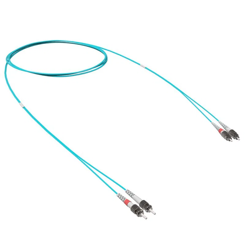 Шнур оптический коммутационный переходной Duplex ST-UPC/FC-UPC 50/125 OM3 1м DKC RNPC53DSF1