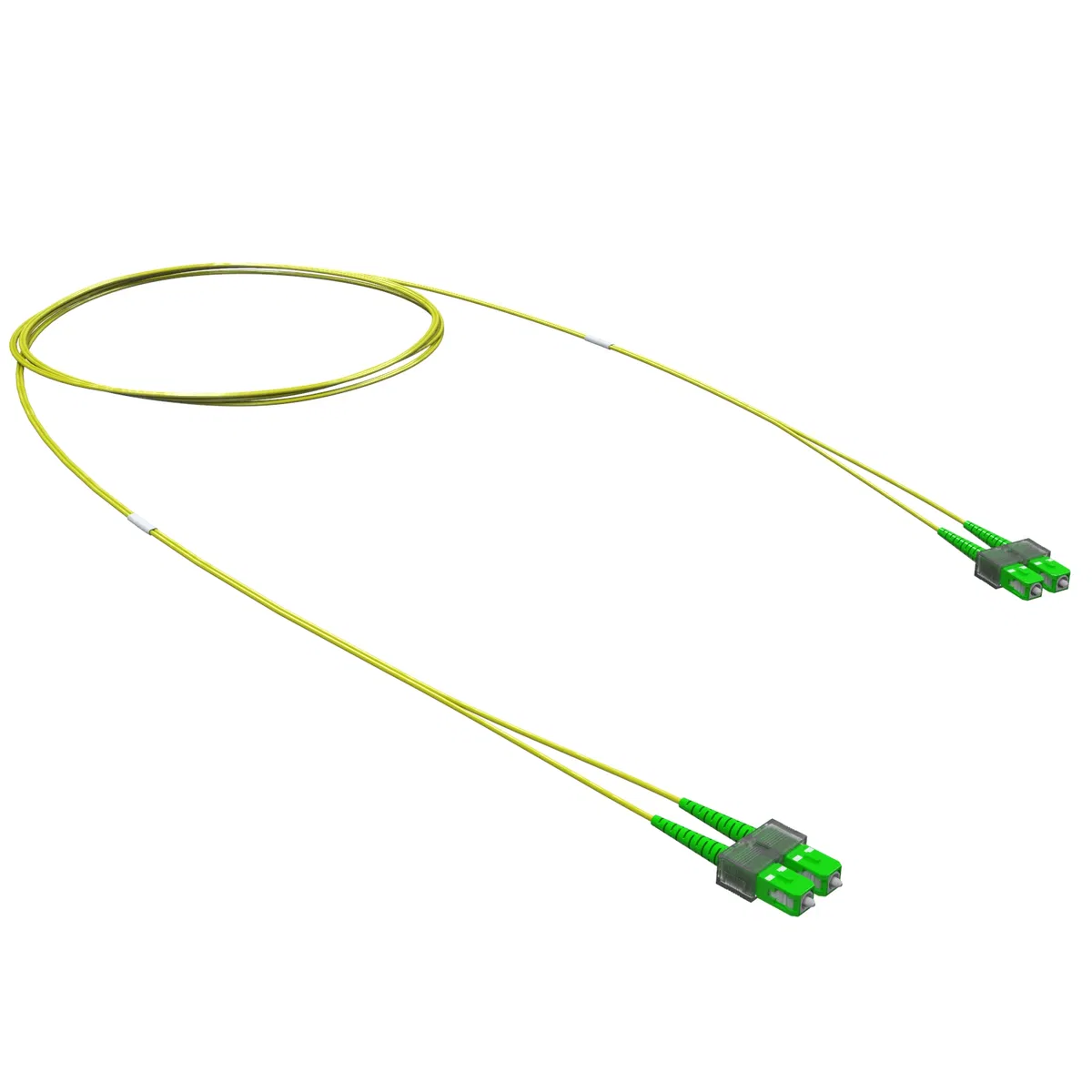 Оптический коммутационный шнур Duplеx SC/APC-SC/APC, 9/125 (OS2), 15 м RNPC9DCACA15 DKC