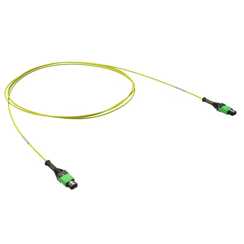 Патчкорд 12ОВ 9/125 OS2 1xMTP PRO (12)/1xMTP PRO(12) 1м DKC RNPCFF12SB01
