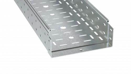Лоток перфорированный 400x80х6000, 2мм, горячеоцинкованный SPH60840HDZ DKC