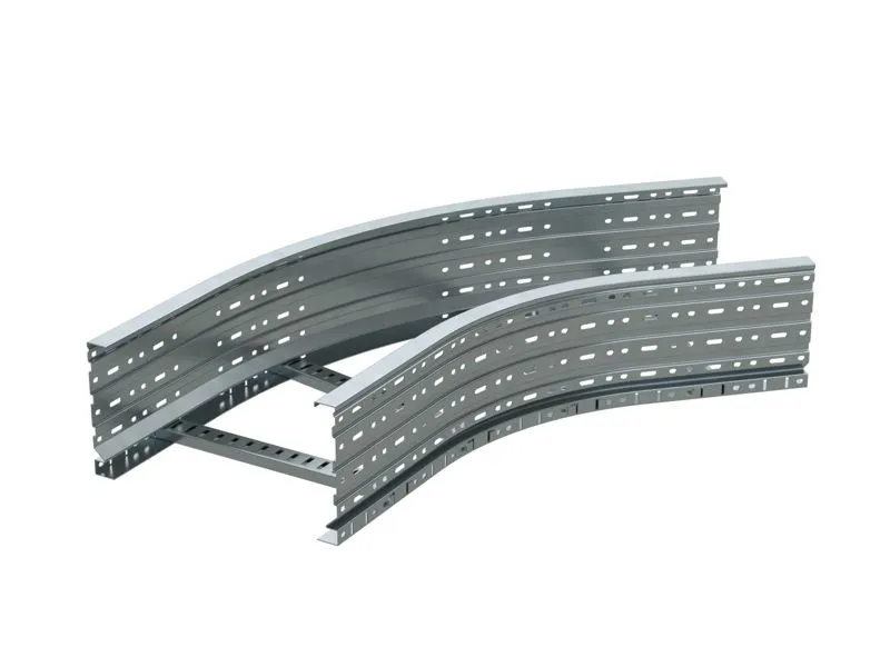 Угол лестничный 45 градусов 150x400 R=600 мм, горячий цинк ULC654R600HDZ DKC