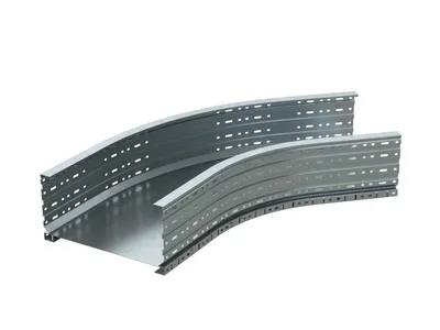 Угол листовой 45 градусов 100x600, цинк-ламель USC616ZL DKC