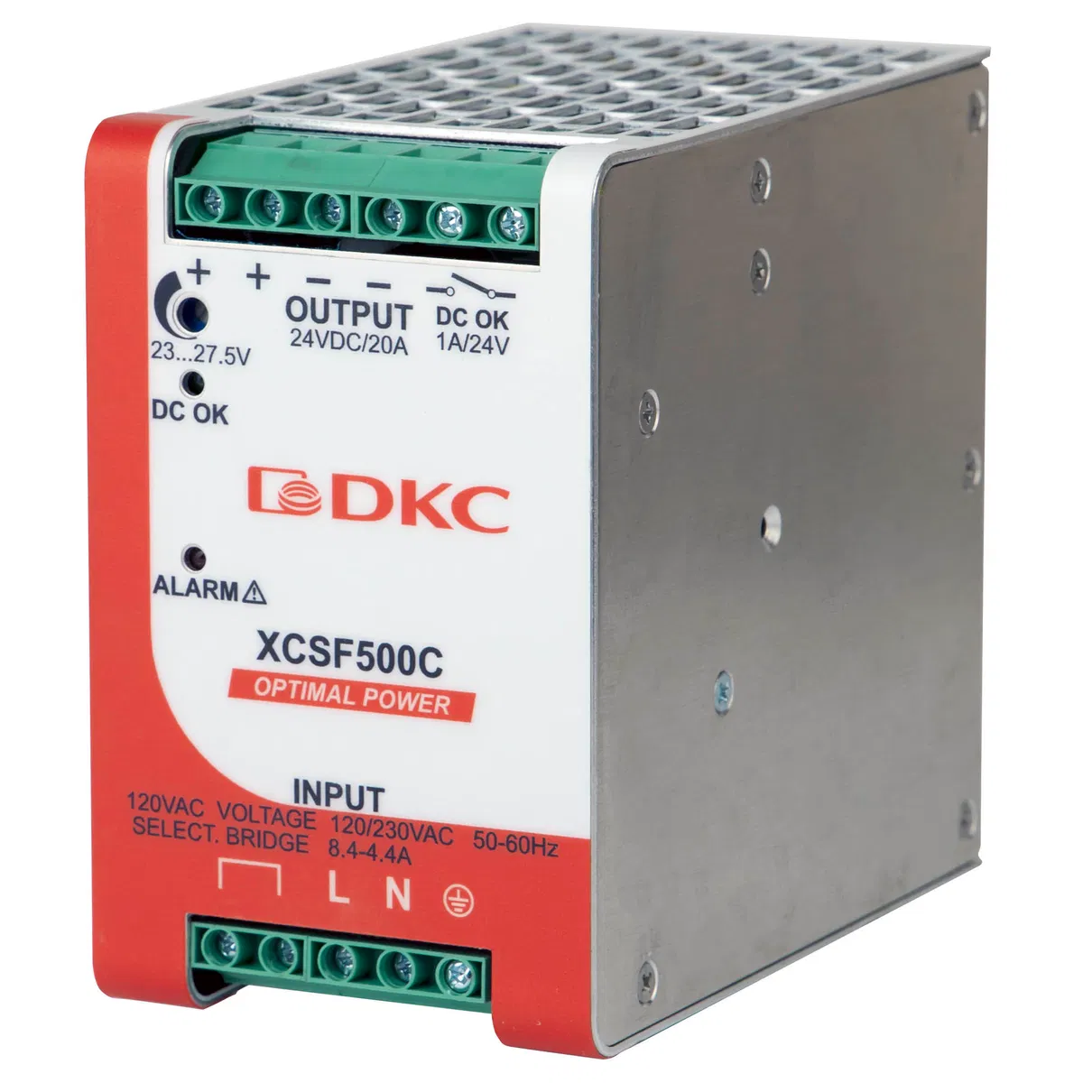 Источник питания "OPTIMAL POWER", однофазный, 500Вт, 10А, 48В, с ORing диодом XCSF500D DKC