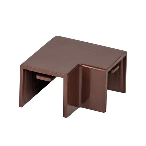 Поворот 90 гр. (16x16) (4 шт) темное дерево EKF-Plast abd-16-16x4 EKF