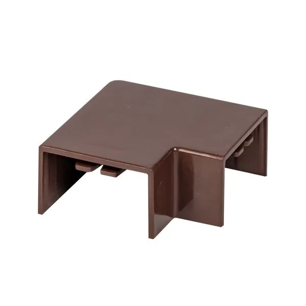 Поворот 90 гр. (25x16) (4 шт) темное дерево EKF-Plast abd-25-16x4 EKF