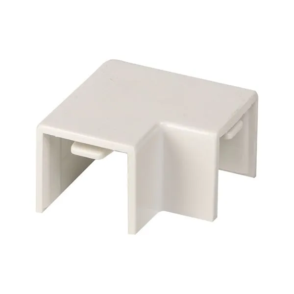 Поворот 90 гр. (16x16) (4 шт) белый EKF-Plast abw-16-16x4 EKF