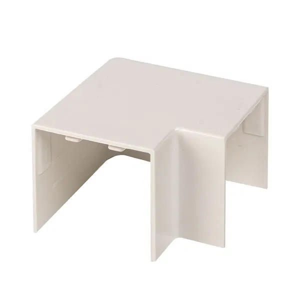 Поворот 90 гр. (40x40) (4 шт) белый EKF-Plast abw-40-40x4 EKF